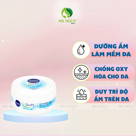 Kem Dưỡng Ẩm Đa Năng Nivea Refreshingly Soft Moisturizing Cream