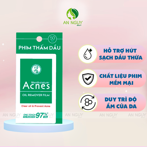 Phim Thấm Dầu Acnes Oil Remover Film 50 Tờ