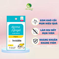 Miếng Dán Mụn Derma Angel Acne Patch For Day Dùng Cho Ngày