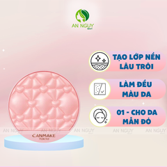 Phấn Phủ Đa Sắc Canmake Abloom Face Powder SPF19 PA++