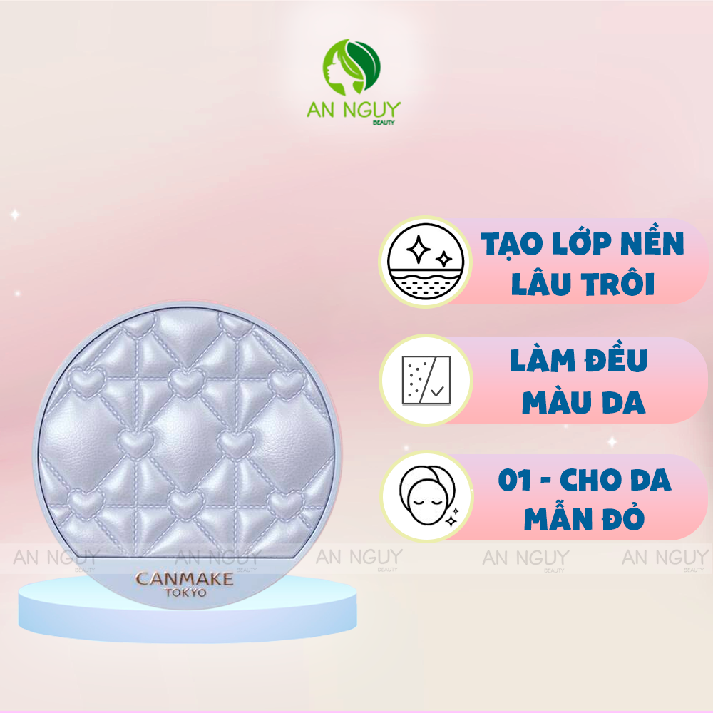 Phấn Phủ Đa Sắc Canmake Abloom Face Powder SPF19 PA++