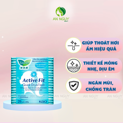 Băng Vệ Sinh Laurier Hàng Ngày Ultra Thin Pantyliner Active Fit Non-Perfume Không Hương 20 Miếng
