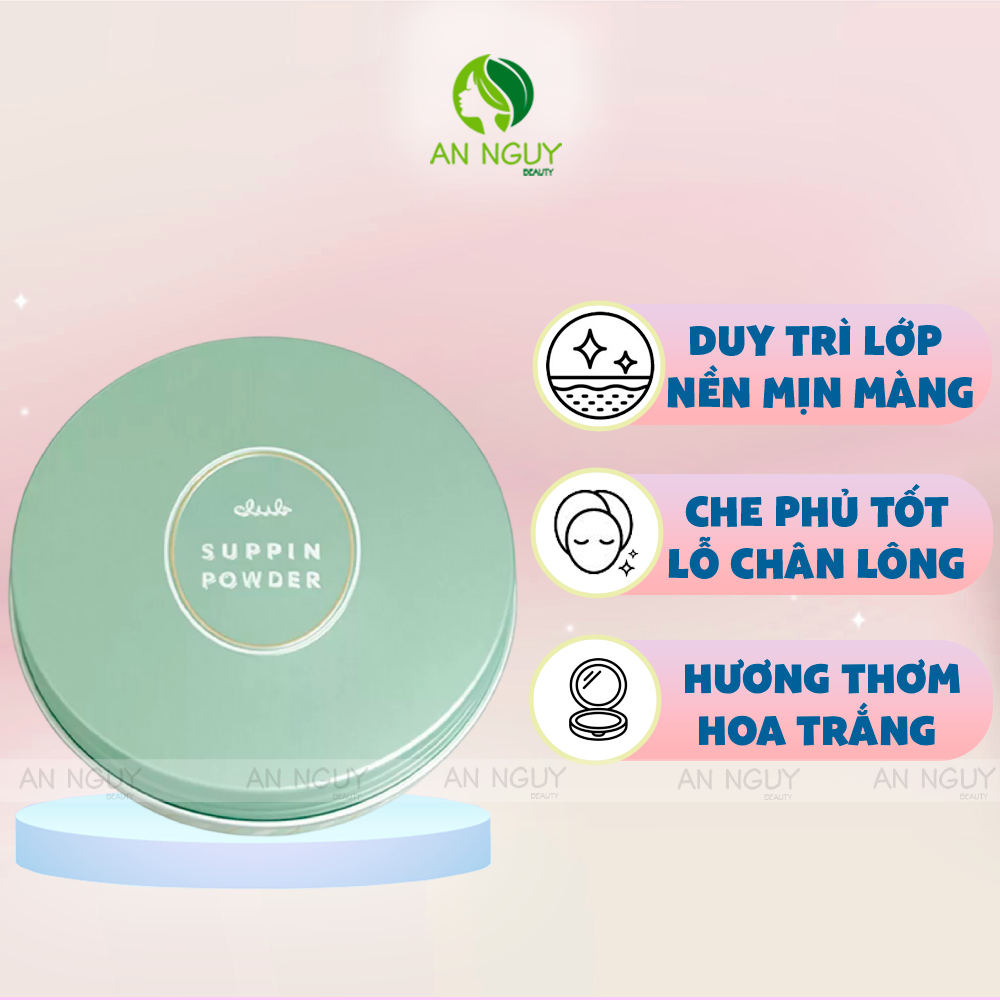 Phấn Phủ Club Suppin Powder C Che Phủ Lỗ Chân Lông
