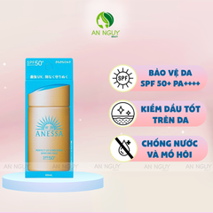 Sữa Chống Nắng Anessa Perfect UV Sunscreen Skincare Milk SPF50+ PA++++ Dưỡng Da Kiềm Dầu