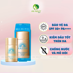 Sữa Chống Nắng Anessa Perfect UV Sunscreen Skincare Milk SPF50+ PA++++ Dưỡng Da Kiềm Dầu