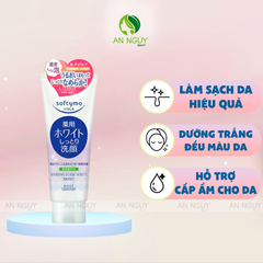 Sữa Rửa Mặt Kose Softymo Washing Foam White Dưỡng Trắng 150g