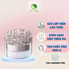 Phấn Phủ 4 Ô Decorté Loose Powder Kiềm Dầu, Che Phủ Mịn Màng 7g