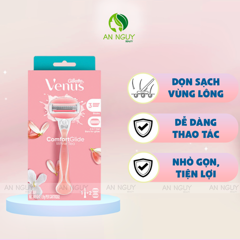Dao Cạo Nữ Gillette Venus (1 Cán + 2 Lưỡi)