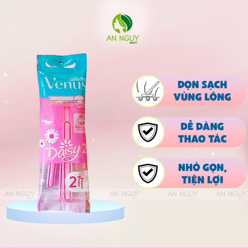 Dao Cạo Nữ Gillette Simply Venus Basic (Vỉ 2 Cây)