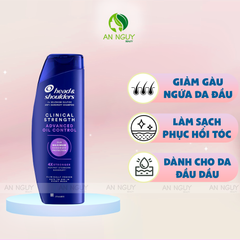 Dầu Gội Trị Gàu Head & Shoulders Clinical Strength Shampoo 400ml