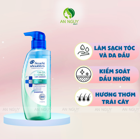 Dầu Gội Head & Shoulders Complete Scalp Care Anti-Dandruff Shampoo 290ml
