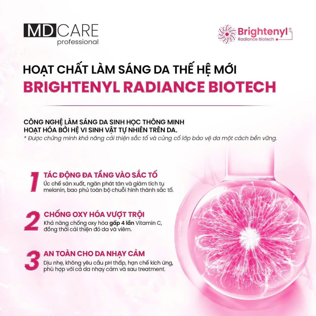 Tinh Chất MD Care Brightenyl Serum Dưỡng Sáng, Mờ Thâm 30ml