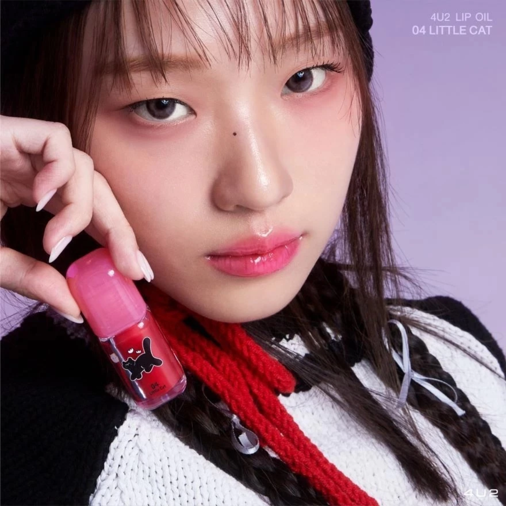 Son Bóng 4U2 Lip Oil - pH Color Changing Formula 3.8g