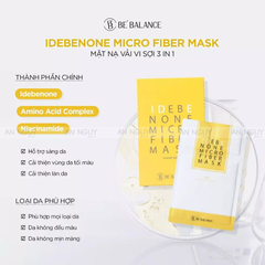 Mặt Nạ Vải Vi Sợi  3 In 1 Be’Balance Pro B5 Micro Fiber Mask 30g