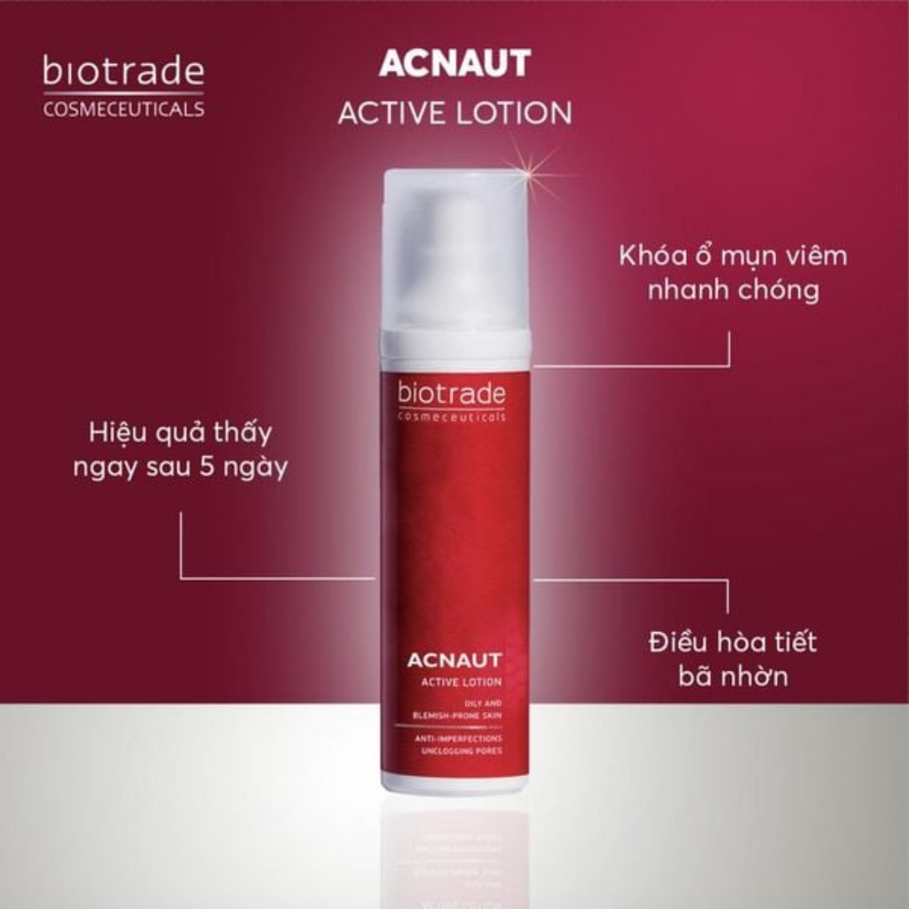 Dung Dịch Chấm Mụn Hoạt Tính Biotrade Acnaut Active Lotion 15ml