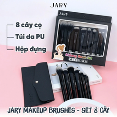 Bộ Cọ Trang Điểm Jary Makeup Brush Set Nhiều Mẫu Có Túi Đựng
