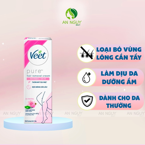 Kem Tẩy Lông Veet Pure Hair Removal Cream