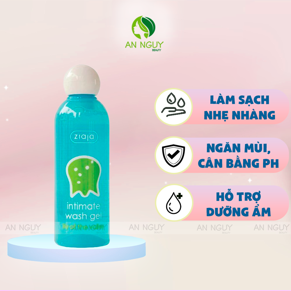 Gel Vệ Sinh Ziaja Intimate Wash Gel 200ml