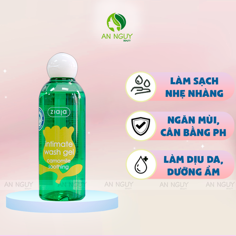 Gel Vệ Sinh Ziaja Intimate Wash Gel 200ml