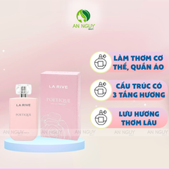 Nước Hoa Nữ La Rive Poetique Eau De Parfum Feminino 90ml