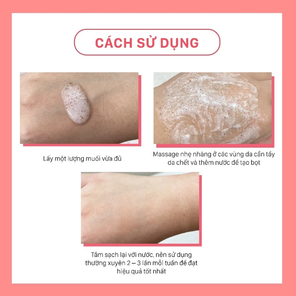 Tẩy Tế Bào Chết Toàn Thân Baby Bright Shower Scrub 350ml