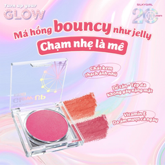 Má Hồng Kem SilkyGirl Glow Up Blusher Căng Bóng Tự Nhiên 4g