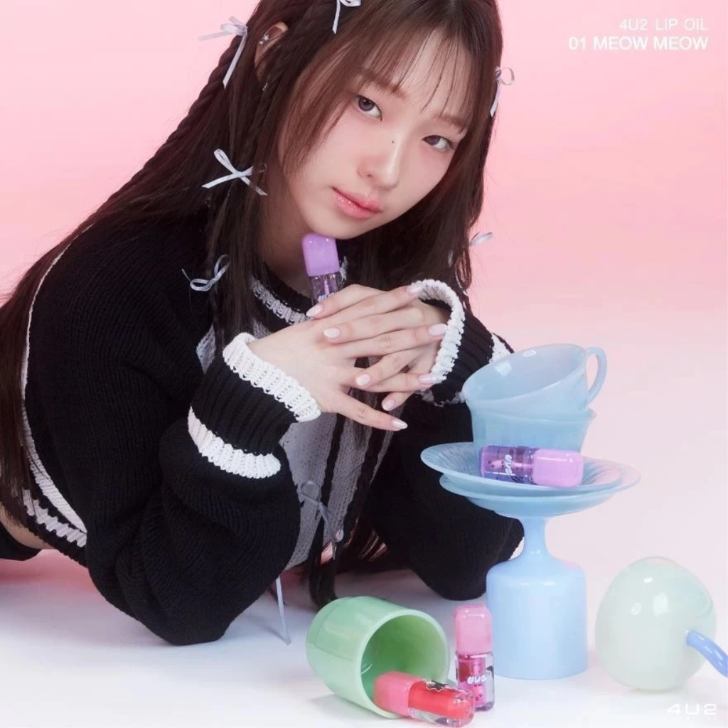 Son Bóng 4U2 Lip Oil - pH Color Changing Formula 3.8g