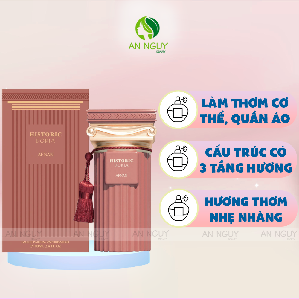 Nước Hoa AFNAN Historic EDP 100ml