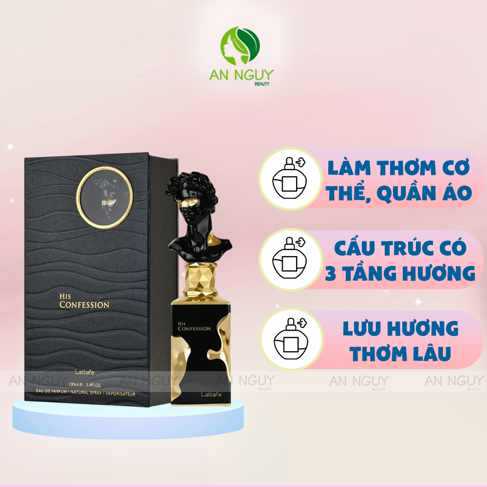 Nước Hoa Lattafa Confession EDP Spray 100ml