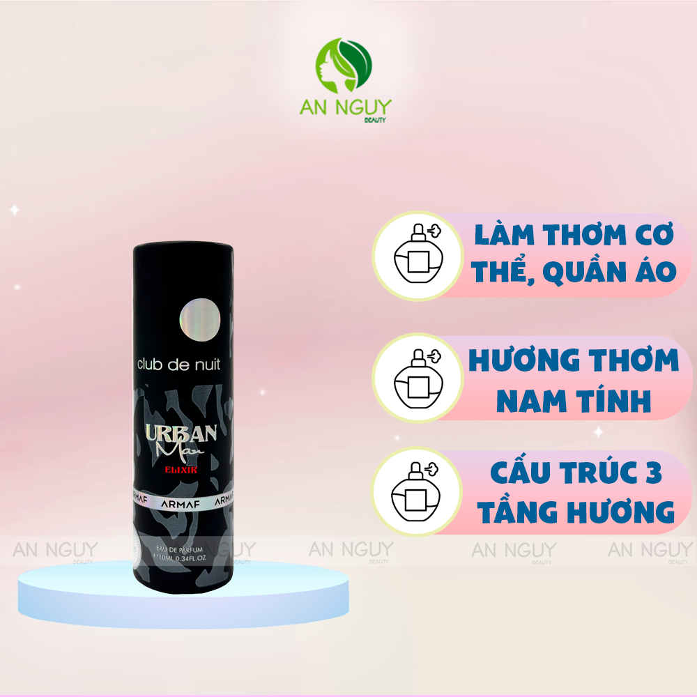 Nước Hoa Cho Nam Armaf Club de Nuit Urban Man Elixir EDP