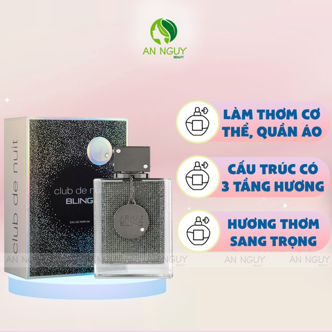 Nước Hoa Armaf Club De Nuit Bling EDP Spray 75ml