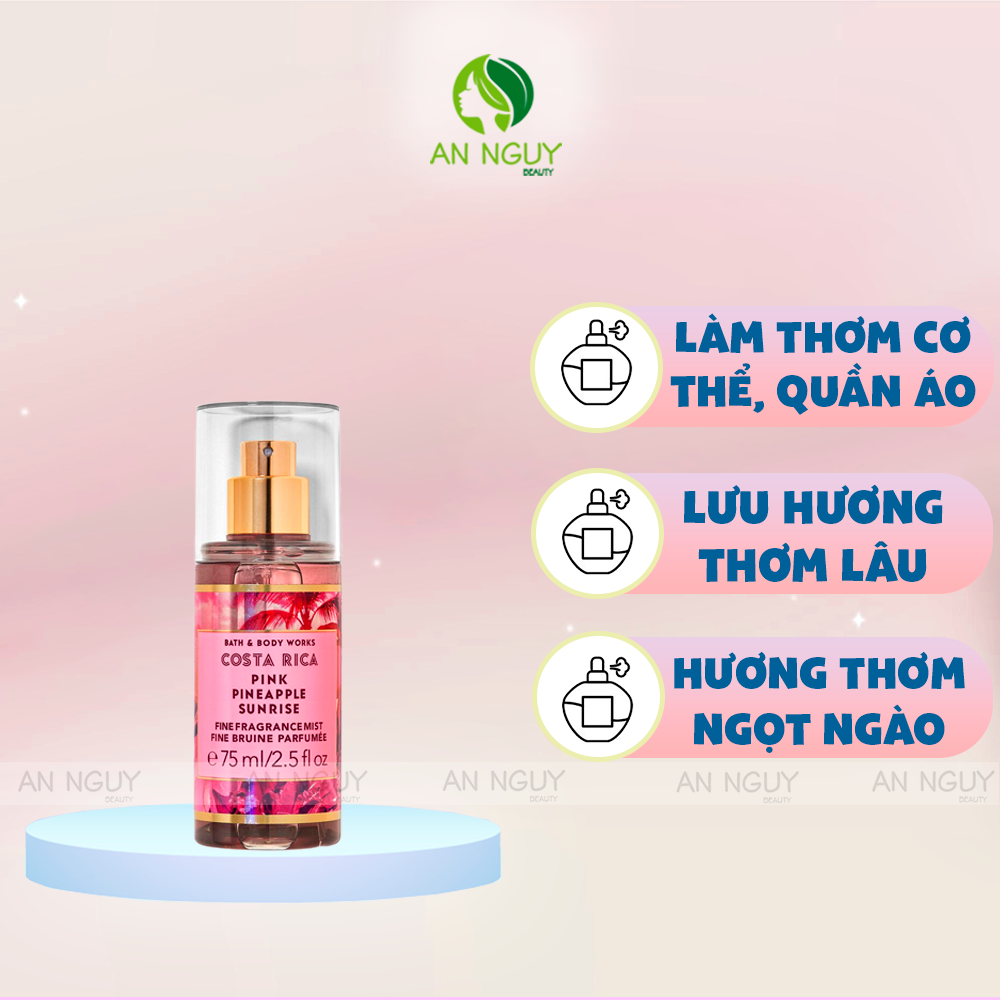 Xịt Thơm Bath & Body Works Fine Fragrance Mist Fine Bruine Parfumee 75ml (Hàng Công Ty)