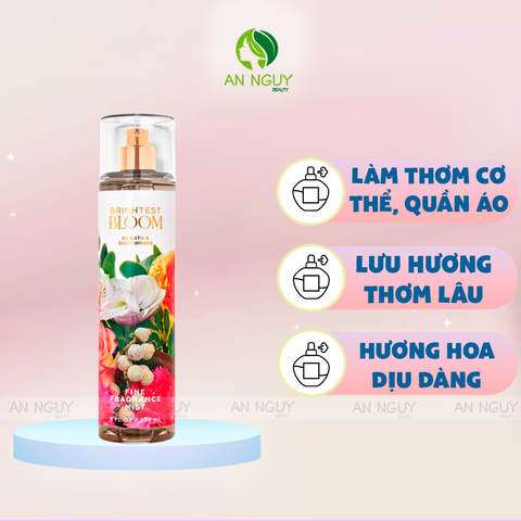 Xịt Thơm Bath & Body Works Fine Fragrance Mist Fine Bruine Parfumee 236ml (Hàng Công Ty)