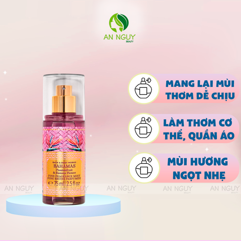 Xịt Thơm Bath & Body Works Fine Fragrance Mist Fine Bruine Parfumee 75ml