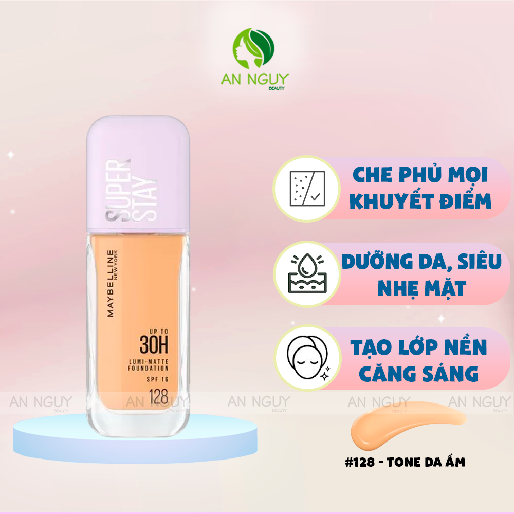 Kem Nền Bắt Sáng Maybelline Superstay Lumi-Matte 30H Foundation
