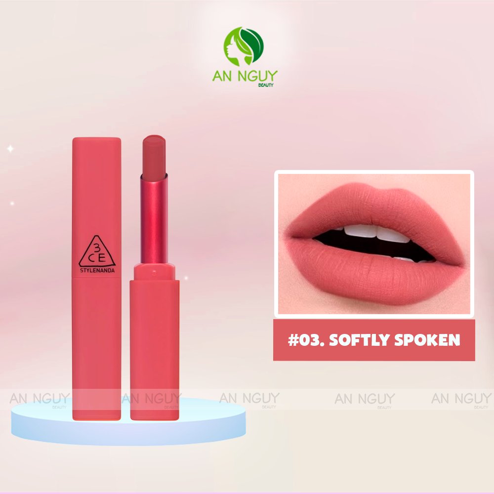 Son Sáp Mịn Lì 3CE Sketch Stick 2g