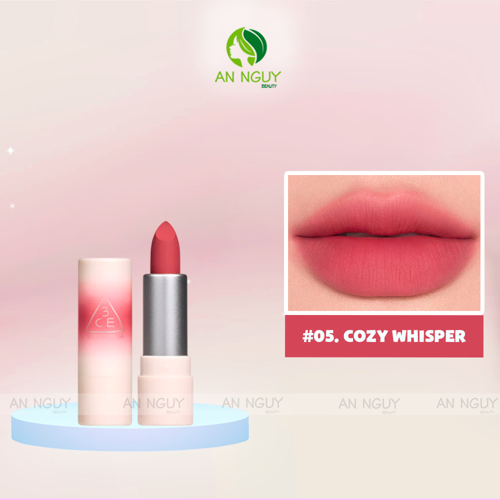 Son Thỏi Lì 3CE Cashmere Hug Lipstick