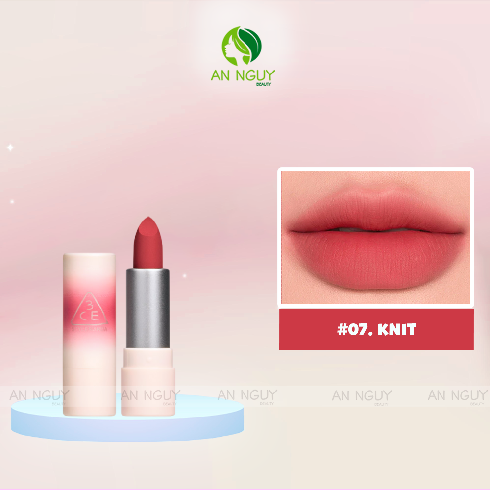 Son Thỏi Lì 3CE Cashmere Hug Lipstick