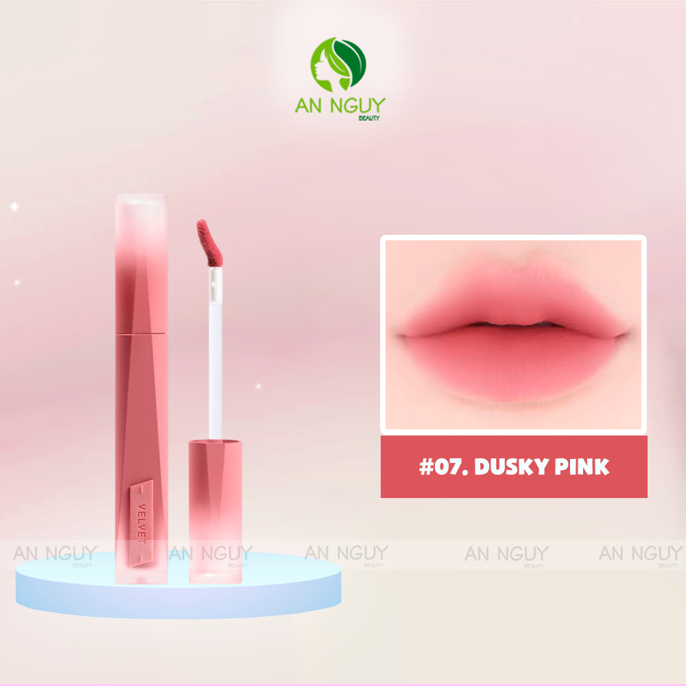 Son Kem Nhung 3CE Stylenanda Velvet Lip Tint Plush Lên Màu Chuẩn, Mịn Lì 4g