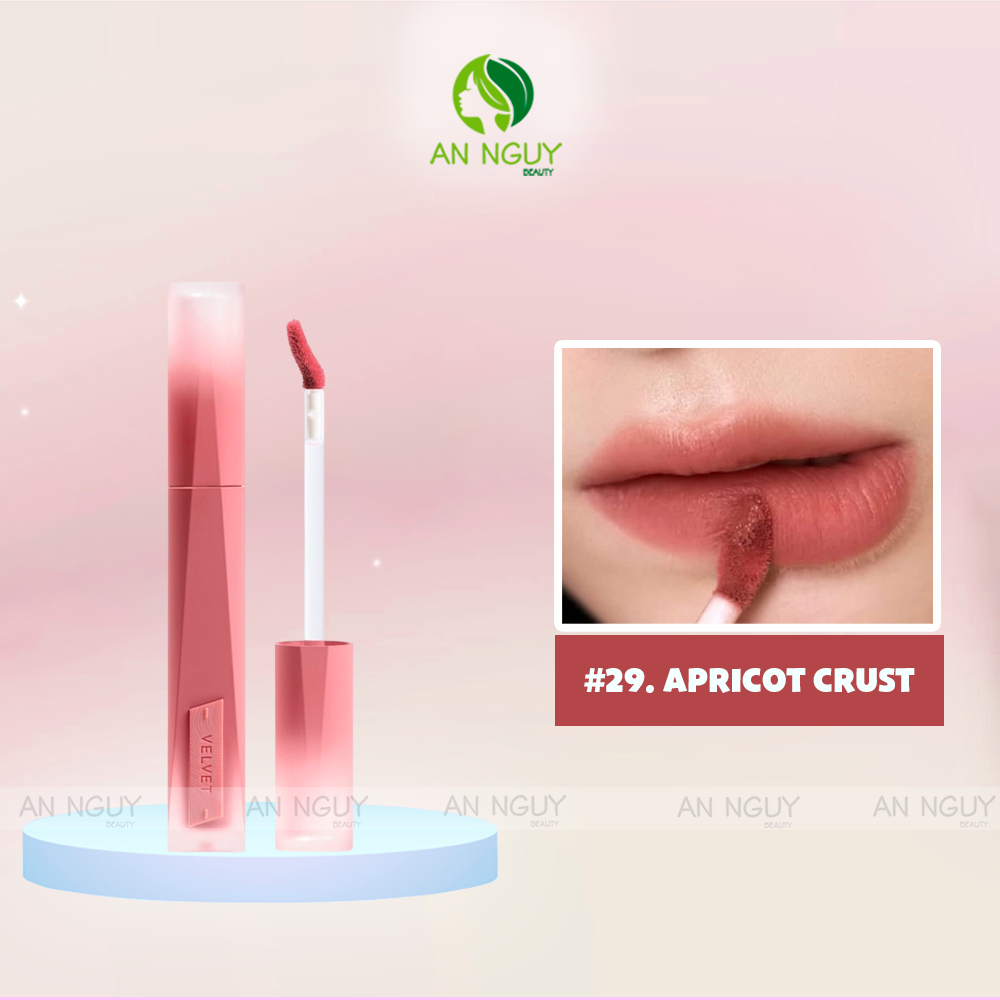 Son Kem Nhung 3CE Stylenanda Velvet Lip Tint Plush Lên Màu Chuẩn, Mịn Lì 4g