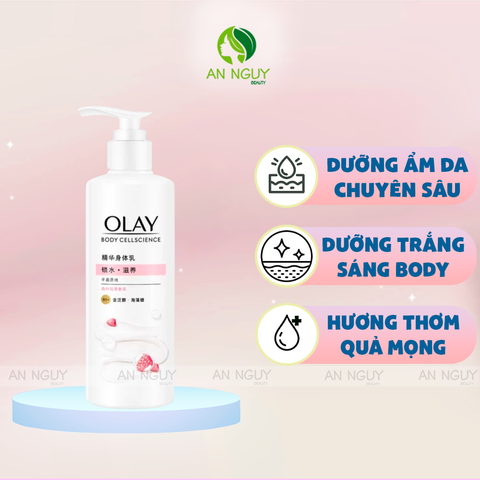 Dưỡng Thể Olay Body Cellscience Moisturizing Body Lotion Dưỡng Ẩm Làm Trắng Da 260g