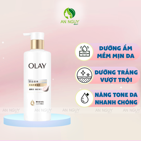 Dưỡng Thể Trắng Da Olay Body Cellscience B3 + Vitamin C Optic Glow & Radiance