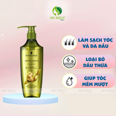 Dầu Gội / Xả Schwarzkopf Extra Care Ginger Essence Kiểm Soát Dầu 400ml