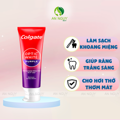 Kem Đánh Răng Colgate Optic White Purple 100g