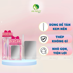 Bộ Dụng Cụ Khay + Cây Trộn Kem Nền Breteil Beauty Tools As Companions BR-F12