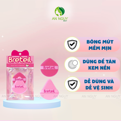 Set 2 Bông Phấn Trang Điểm Breteil Beauty Tools As Companions