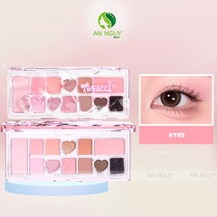 Bảng Phấn Mắt 11 Ô Veecci Ribbon Fantasy Eleven Color Eye Shadow Disk 9.3g