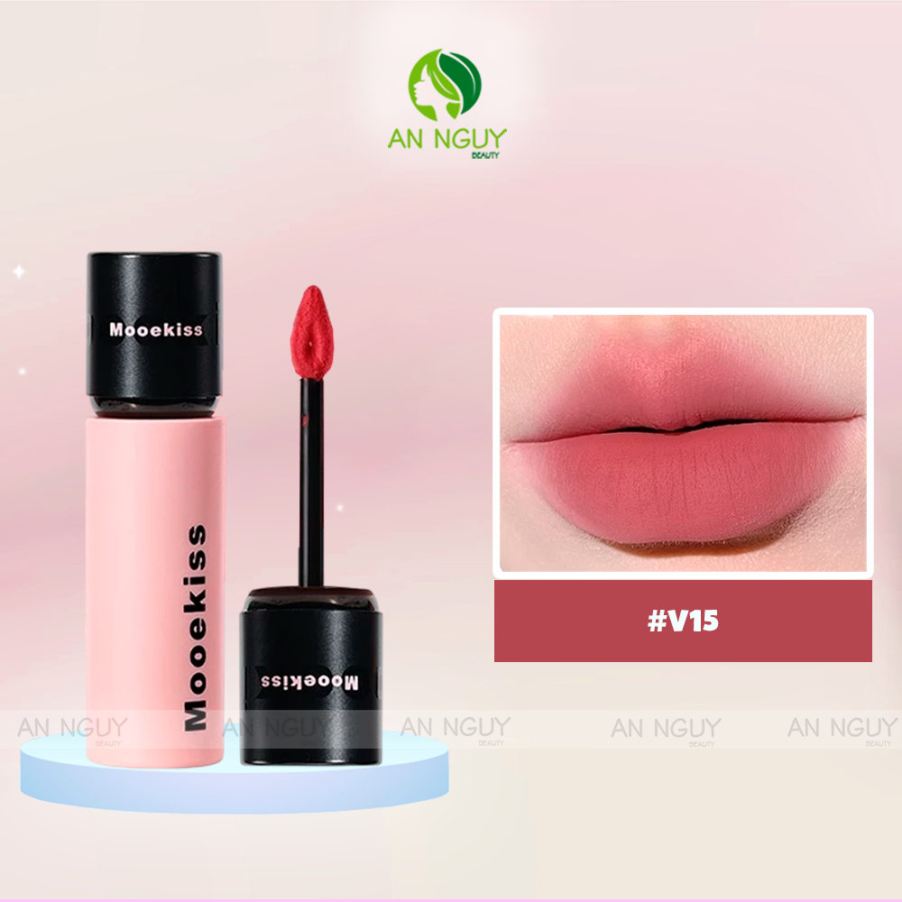 Son Kem Bùn Mooekiss Velvet Lip Mud Mịn Lì Lâu Trôi 3g