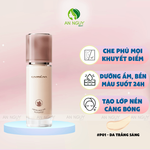 Kem Nền Carslan Lasting Moisture Foundation Ẩm Mịn Lâu Trôi 30g