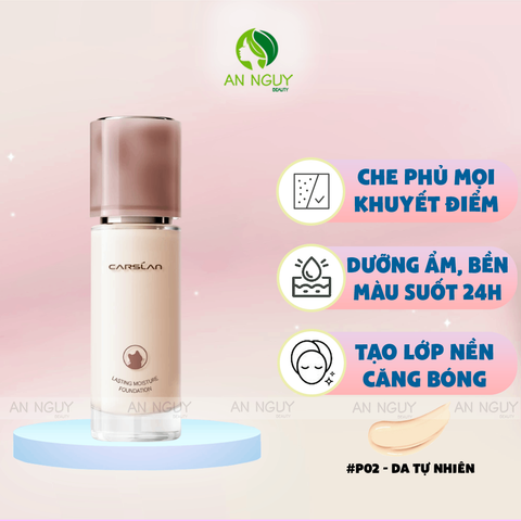 Kem Nền Carslan Lasting Moisture Foundation Ẩm Mịn Lâu Trôi 30g